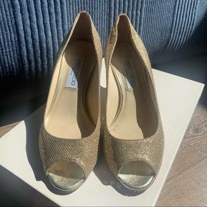 Jimmy Choo Isabel Peep Toe